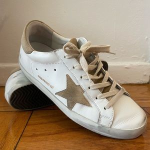Golden Goose Superstars, size 38/US 8